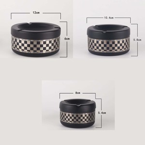 Most Selling Lining <b>Design</b> Stainless Steel Desktop Ashtray Minimalist <b>Design</b> Home Use Amazingly Crafted <b>By</b> HRCRAFTVERSE - Product Image 4