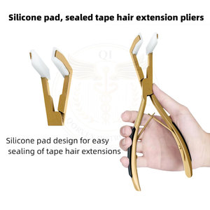 <b>Tape</b> In Professional Hair Extensions Pliers for Human Hair Extension <b>tape</b> Pliers Hair Tools Hair Extension kits - Product Image 6