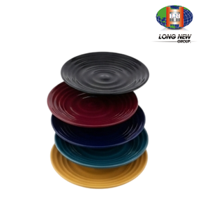 LONGNEW <b>Reusable</b> PET Round <b>Plates</b> | Lightweight Shatter-Resistant Tableware - Product Image 4