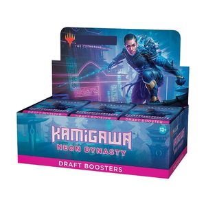 Boîte de boosters Kamigawa Neon Dynasty avec 36 paquets de cartes à collectionner - Product Image 1