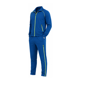 Men Sport Tracksuits Custom OEM Fleece Training Set Zip Jacket Jogger <b>Pants</b> Wholesale Athletic Gym Wear Supplier Bulk Sportswear - Product Image 2