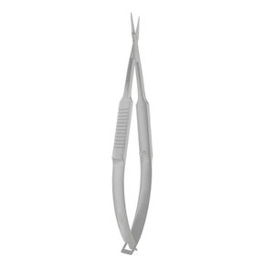 Tijeras de Capsulotomía Rectas Vannas de 84 mm, Instrumento Quirúrgico Oftálmico de Acero Inoxidable con Puntas Afiladas y Hojas de 6 mm - Product Image 2
