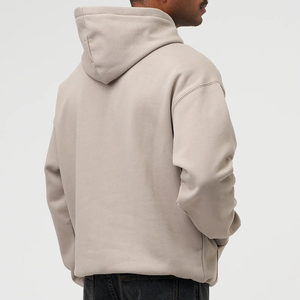 Sudaderas con Capucha Personalizadas de Alta Calidad, 100% Algodón, Lisas, para Hombre, Corte Holgado, Antiarrugas, 400g, Estilo Urbano, Fabricante de Fábrica - Product Image 4