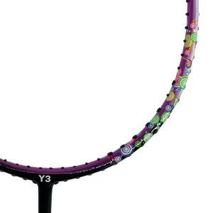 Raquette de badminton professionnelle Y3 entièrement en carbone pour les tournois - Product Image 4