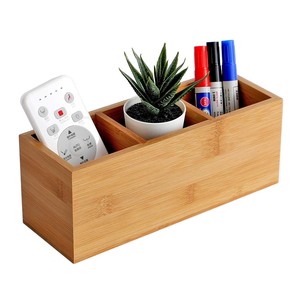 Organisateur de bureau en bambou écologique - Vente en gros par Aqdus Saleem - Product Image 1