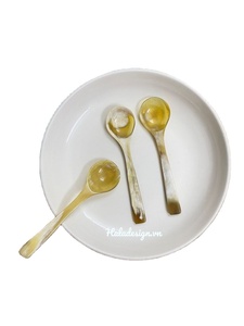 El mejor estilo Animal único, cuchara de cuerno de búfalo de buey Natural pulido con espejo, diseño exclusivo para mesas de restaurante, regalos de negocios - Product Image 6