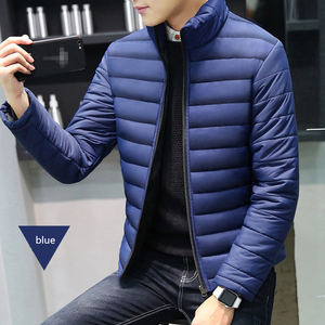 Best Selling Pakistan Manufacturer Casual Winter Plus Size <b>Long</b> Sleeve Zipper Closure Cotton Filled Puffer <b>Jacket</b> for <b>Men</b> - Product Image 2