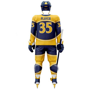Uniforme de hockey sur glace personnalisé de haute qualité 2026, imprimé, respirant, séchage rapide, couleur et logo personnalisés, unisexe, adulte - Product Image 2
