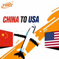 Transitaire Aérien Fiable Chine-USA : Service Express Aérien DDP Porte-à-Porte Suivi en 10-25 Jours avec Assurance de Transit