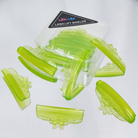 Plaquettes de rehaussement de cils coréennes sans colle, en silicone, à marque privée, auto-adhésives, pour rehaussement de cils, 6 paires, directement de l'usine