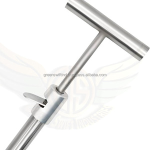 Étiquette de chien d'extérieur réutilisable de super qualité Vert Swift Ind's Aluminium Acier inoxydable Animal Snares Pole pour la cuisine Produits pour animaux de compagnie - Product Image 2