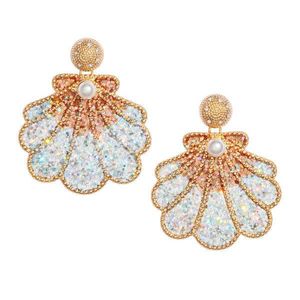 Pendientes de cuentas de moda, joyería de fiesta con múltiples cuentas para mujer al mejor precio, pendientes de cuentas - Product Image 4