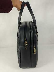 Maletín para Portátil de Cuero Genuino, Portafolio Ejecutivo, Bolsa Suave de Gran Capacidad con Cierre para Trabajo y Viajes - Product Image 4