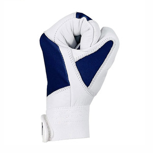 Guantes de bateo de béisbol profesionales de cuero digital con puño largo para juego de béisbol - Product Image 5