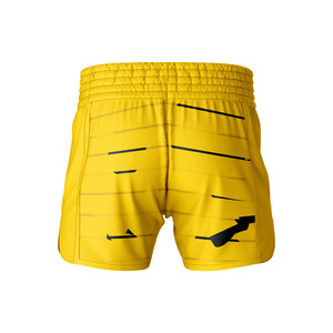 กางเกงขาสั้นสำหรับกีฬามวยไทย ผลิตจากโพลีเอสเตอร์/ไนลอน น้ำหนักเบา ระบายอากาศได้ดี ทนทาน แห้งเร็ว ไม่หดตัว รุ่น Wear 4 Games Custom สำหรับผู้ชาย - Product Image 6