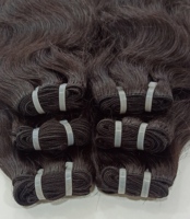 Extensions de cheveux vierges Remy 100 % indiens, double trame, tissées à la machine, 100 g, toutes couleurs, vente en gros HAIR FASHION INDIA