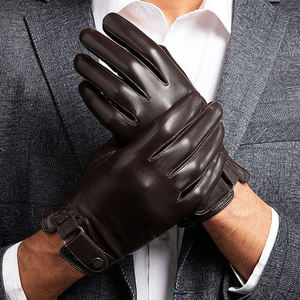 Men's Soft Winter Leather <b>Gloves</b> Fashion for Travel Outdoor & Daily Casual Use - Product Image 2