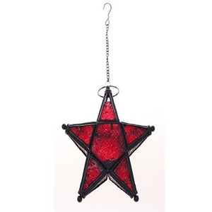 White Iron Star <b>Tea</b> Light Holder Flameless <b>Candle</b> Decor for Home Christmas - Product Image 3