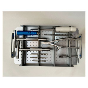 Juego de Destornilladores y Extractores Quirúrgicos Ortopédicos Manuales de Acero Inoxidable, Kit de Instrumentos Reutilizables para la Extracción de Tornillos Óseos - Product Image 6
