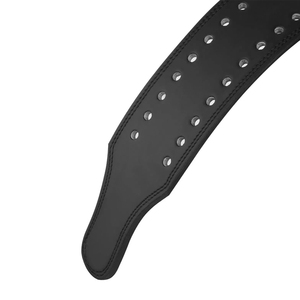 Leather Weightlifting <b>Belt</b> With Buckle Closure Unisex Adjustable Waist Support For Strength <b>Training</b> And <b>Weight</b> Lifting trending - Product Image 5