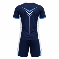Ensemble d'uniformes personnalisés de hockey, de football et de soccer – Maillot et short respirants sublimés 100 % coton – Tenue de performance pour le championnat