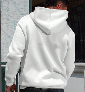 Men's <b>Black</b> Digital Printing Skull Face Print Punk Style <b>Zip</b>-<b>Up</b> <b>Hoodie</b> 100% Cotton Sweatshirt - Product Image 4