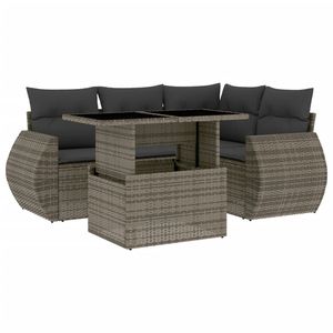 Conjunto de Sofás Grises para Jardín - Product Image 2