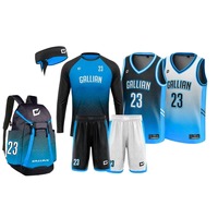 Uniformes de Baloncesto Personalizados Profesionales para Hombres y Niños, Conjuntos de Camiseta y Pantalones Cortos, Uniformes de Baloncesto Universitarios de Secado Rápido