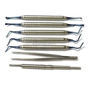 Kit de Cirugía de Implantes Dentales: Juego de Instrumentos Dentales de Acero Inoxidable para Injerto Óseo Tipo Hongo, Levantamiento de Seno y Túnel Vista, con Certificación CE ISO - Product Image 5