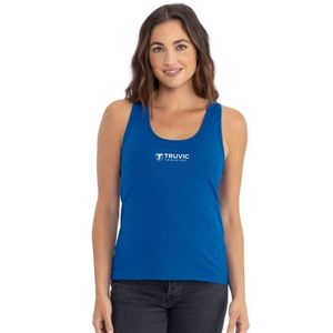 Débardeur basique en coton pour femme, chemise sans manches classique, vêtement décontracté respirant pour la vente au détail et les vêtements promotionnels - Product Image 1