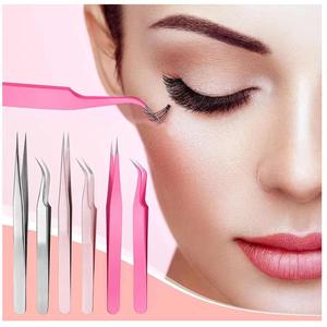 Juego de Pinzas para Pestañas con Puntas Suaves en Colores Rosa, Oro Rosa y Plata para Uso en Belleza, Salón y con Logotipo Personalizado - Product Image 5