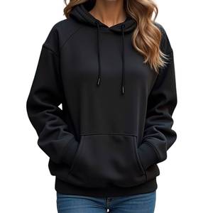 Sudaderas con Capucha Personalizadas de Algodón para Mujer, Suaves, Transpirables, con Logotipo Impreso y Bordado, Ropa Casual Urbana, Venta al Por Mayor - Product Image 3