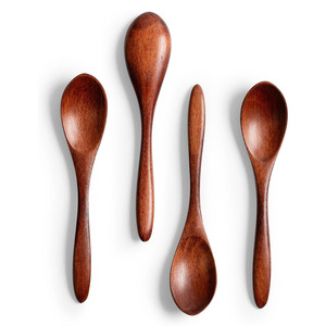 Meilleur ensemble d'ustensiles de cuisine : louche en bois, grandes cuillères à remuer multifonctions en bois, ensembles d'ustensiles de cuisson - Product Image 2