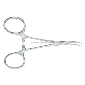 Pinzas Arteriales Rectas y Curvas de Acero Inoxidable A-1 VERITAS Jacobson-Halstead de 13 cm |   Kit de sutura, instrumento médico - Product Image 3