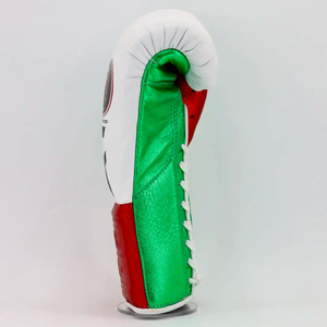 Guantes de Boxeo Personalizados Nuevo Color No Boxing No Life, Guantes de Boxeo con Cordones de la Mejor Calidad para Entrenamiento Profesional, Estilo México - Product Image 4