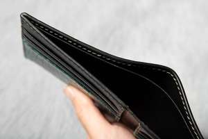 Luxali <b>Men's</b> Luxurious Brand Bifold Wallet Handmade Alligator <b>Leather</b> Customizable Short Size <b>Purse</b> 11.5x9cm - Product Image 5