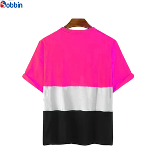 เสื้อยืดคอกลมแขนสั้นทรงหลวมสำหรับผู้ชายไซส์ใหญ่จากปากีสถาน ผ้าไหม/ผ้าฝ้าย แห้งเร็ว ระบายอากาศได้ดี สีสันตัดกัน เหมาะสำหรับฤดูร้อน - Product Image 6