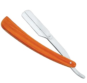 Wholesale Private Brand Professional Retro Straight <b>Razor</b> with Wood Handle for Salon Quality Barber Use or <b>Men</b> Body - Product Image 1