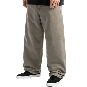 Nouveaux pantalons cargo baggy en denim délavé à l'acide, 100 % coton, légers, pour hommes, nouvelle collection - Product Image 5