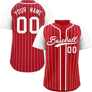 เสื้อเบสบอลแบบวินเทจสั่งทำขายส่งสำหรับผู้ค้าปลีกเสื้อผ้ากีฬาสหรัฐอเมริกา พร้อมปักโลโก้ขายส่ง - Product Image 3