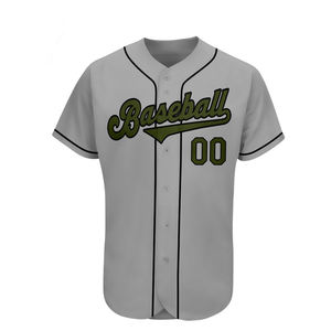 Nouveau design, maillot de baseball personnalisé, sublimé, avec logo, nom et numéro de votre équipe, couleur au choix, uniforme de softball pour jeunes. - Product Image 6