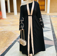 Nouvelle Abaya musulmane au prix de gros pour femmes de Dubaï, en polyester respirant, style vintage, haute qualité, personnalisable, fabriquée au Pakistan