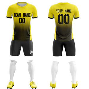 Conjunto de Uniforme de Fútbol Transpirable Personalizado de Secado Rápido con Diseño de Logotipo Personalizado - Product Image 2