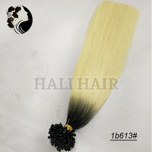 Extensiones de cabello humano Remy vietnamita de 100g, queratina con punta en U, Color Natural preadherido, textura suave de larga duración súper dibujada Doble - Product Image 4