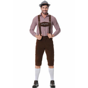 Commande en gros de costumes Lederhosen bavarois pour hommes – Marquage personnalisé, fabrication OEM, vêtements d'Oktoberfest de haute qualité - Product Image 5