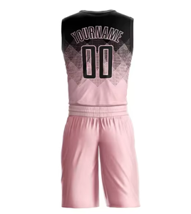 Conjunto de Pantalones Cortos y Camiseta de Baloncesto Personalizados al por Mayor para Hombre, Impresión Digital Colorida, Secado Rápido, Transpirable, Uniforme de Equipo, Kit Deportivo - Product Image 5