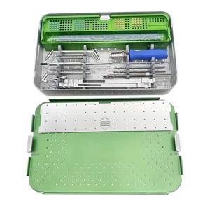 Sistema de placas de titanio veterinarias con bloqueo para cirugía ortopédica de mascotas, herramientas para fijación ósea y procedimientos de traumatología. - Product Image 6