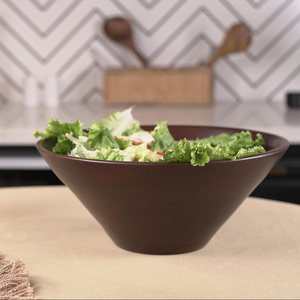 ชุดชามไม้อะคาเซียทำด้วยมือพร้อมเซิร์ฟเวอร์ชามอาหารปลอดภัยเหมาะสำหรับซุปไอศกรีมซอสสำหรับบ้านและงานปาร์ตี้ขายส่ง - Product Image 5