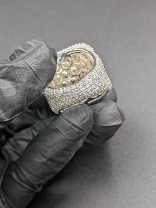 Anillo de Plata de Ley con Moissanita de Diseño, Joyería Fina para Promesa, Compromiso o Aniversario, para Mujeres y Hombres - Product Image 2