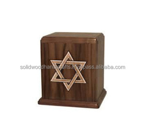 Urnes funéraires en bois pour cendres humaines, vente en gros, tailles personnalisées, fournitures funéraires - Product Image 6